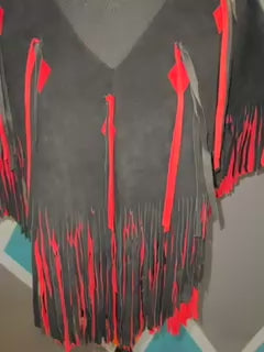 Double The Fringe Poncho