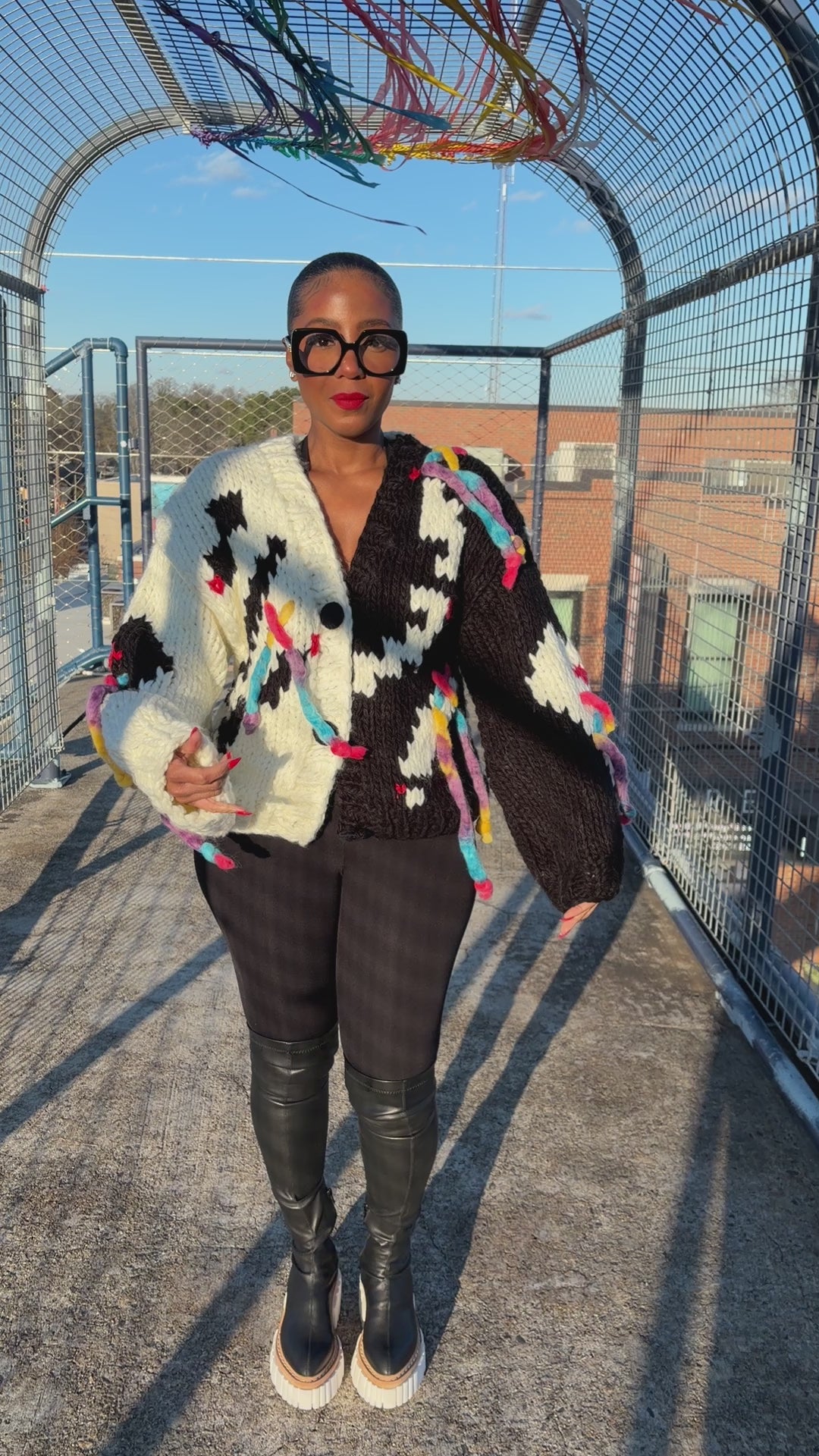 Art House Thick Knit Cardigan 🖼️
