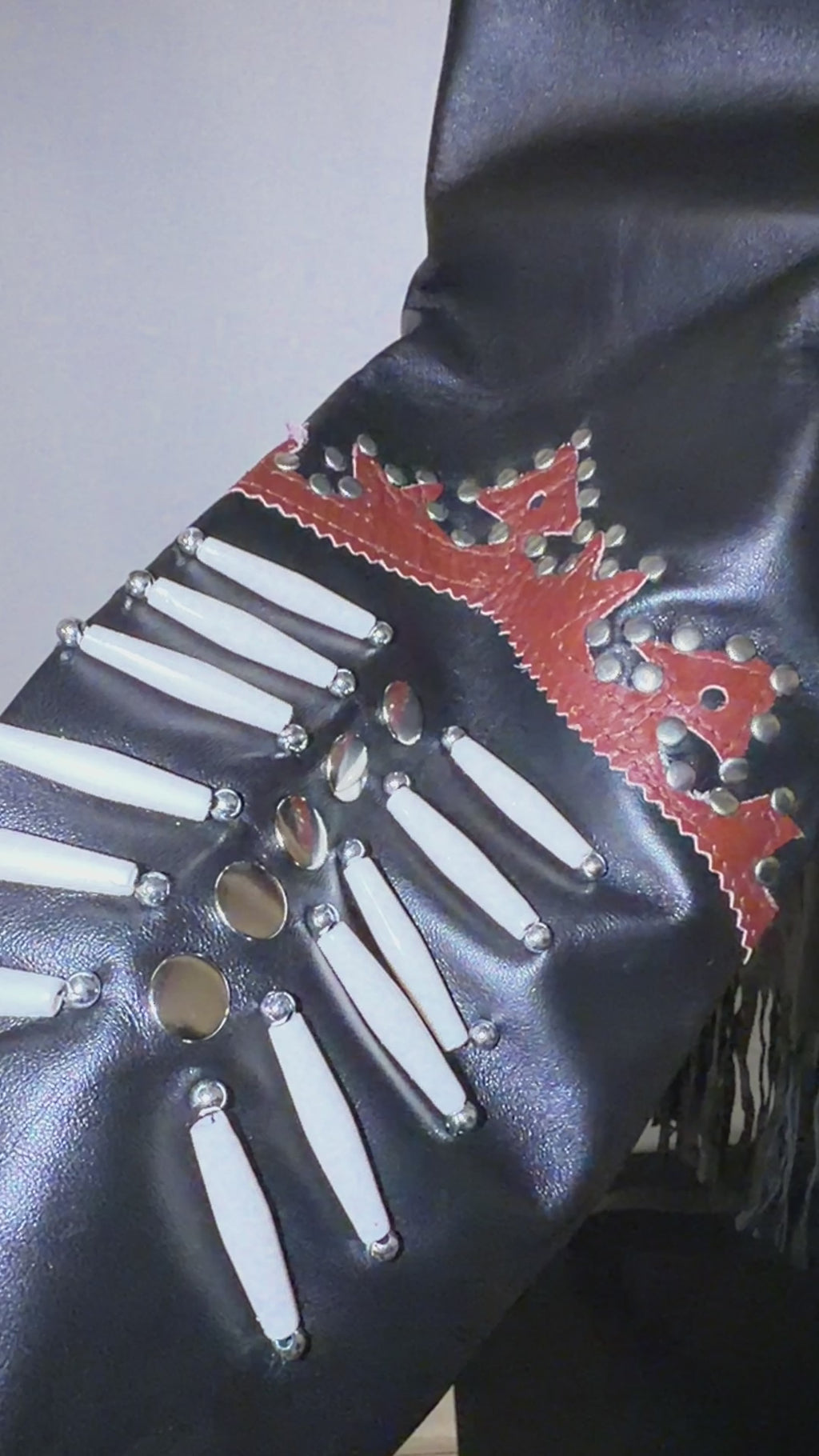 A New Era: Genuine Leather Fringe Jacket