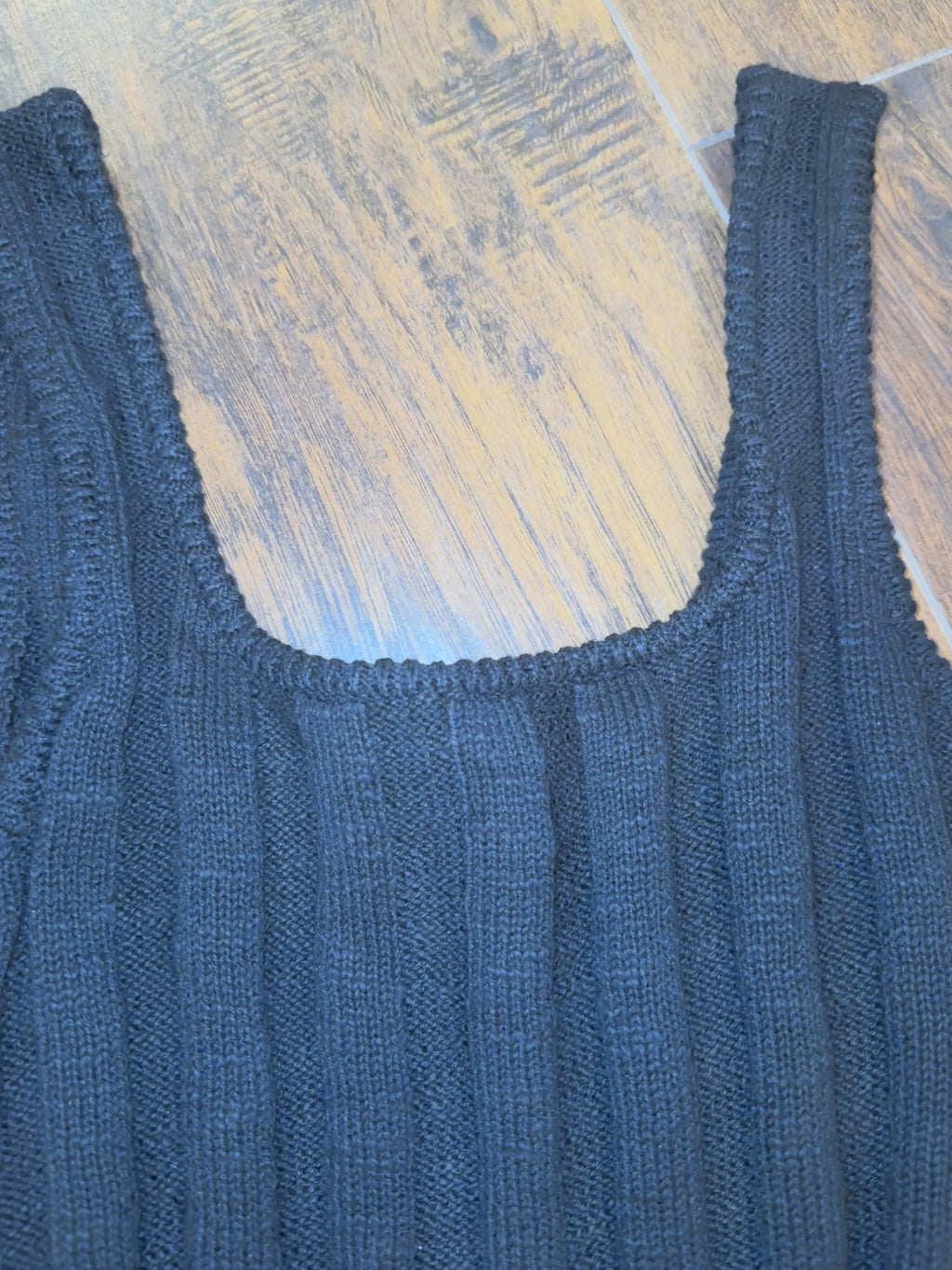 Premium Ribbed knit tank top dress