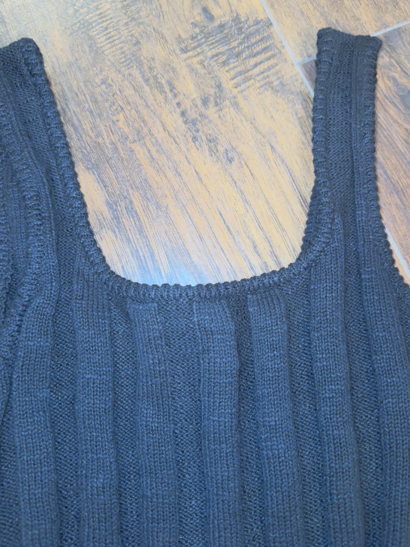 Premium Ribbed knit tank top dress