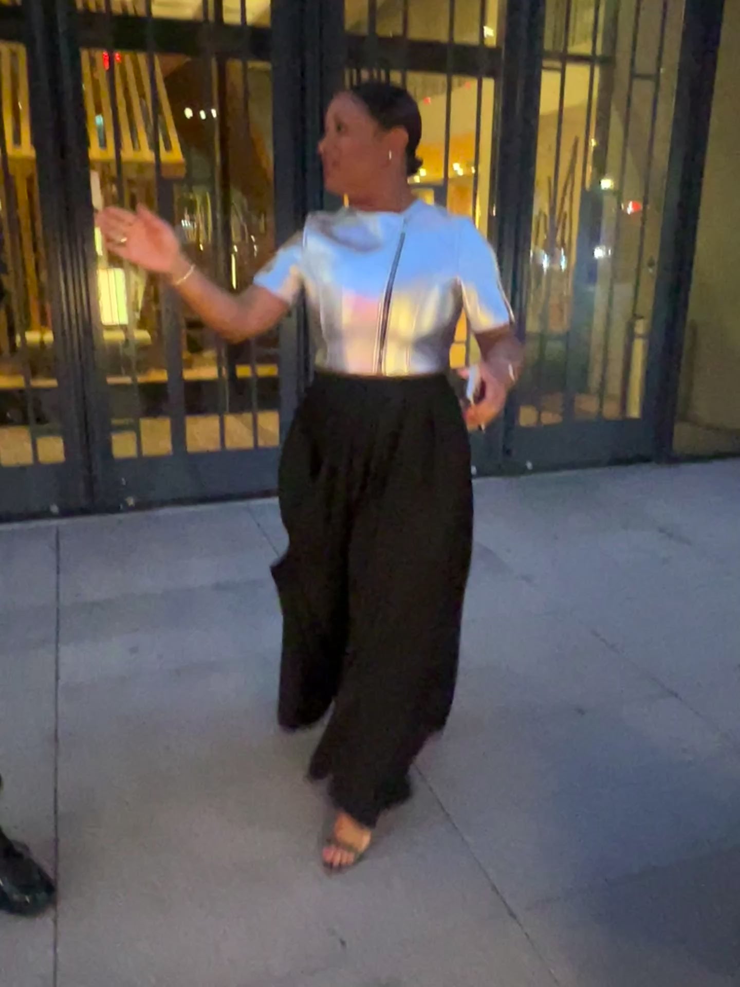 Black Drape Pants 6/20