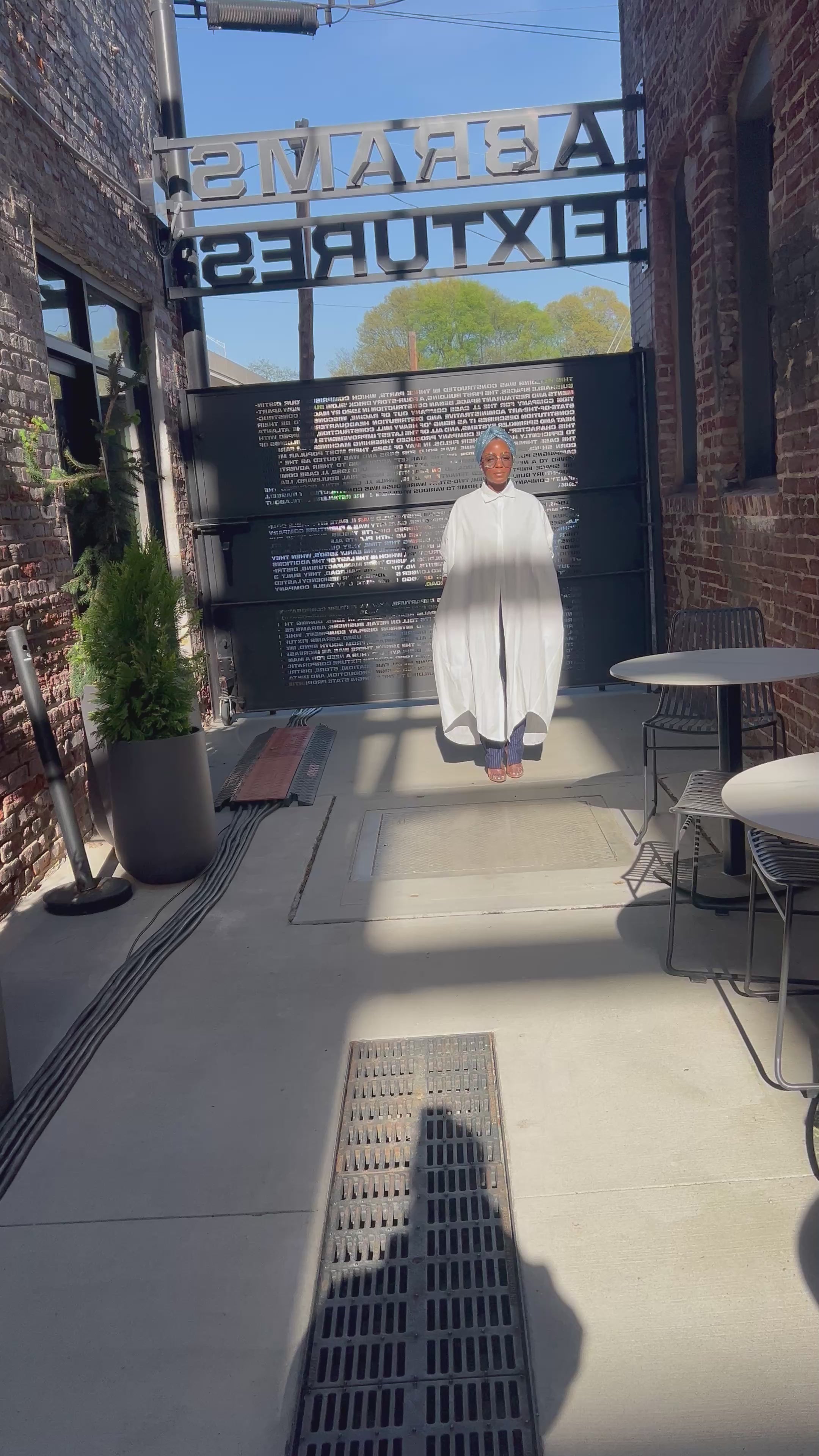 Pinstripe Split Bottom Leggings