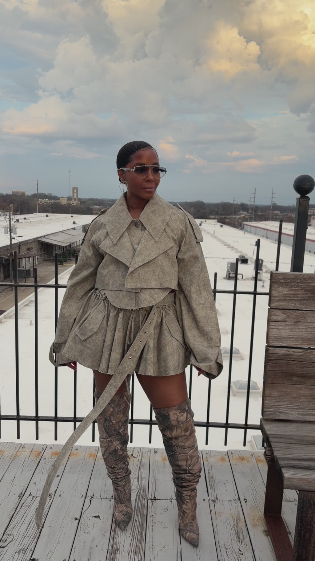 The Architectural Trench Duo