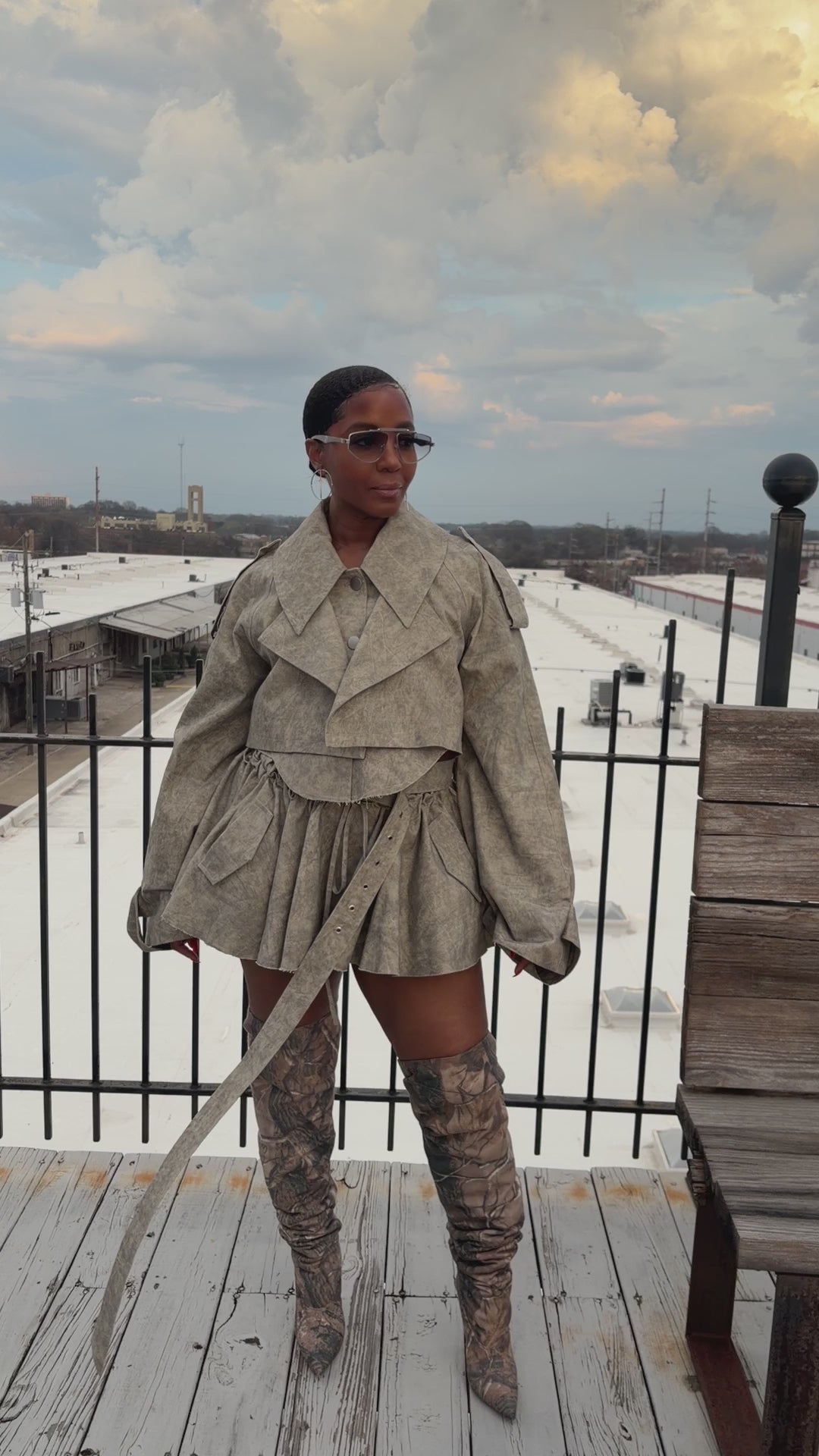 The Architectural Trench Duo