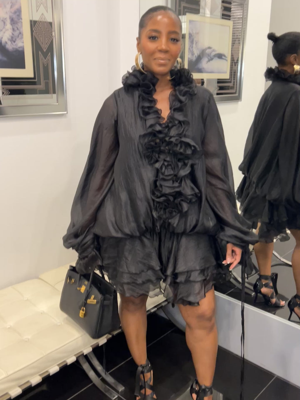 In the Dark Clouds Dress