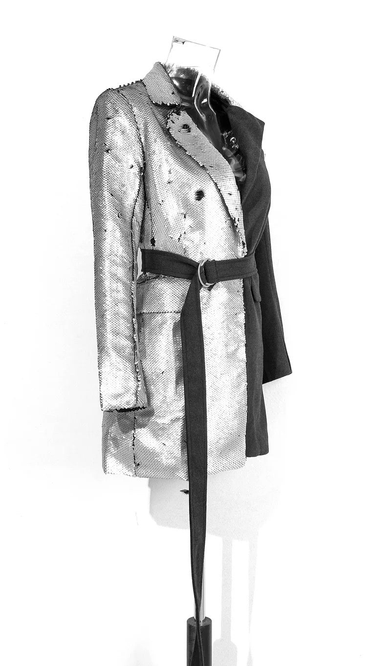 Half Sequin Blazer | FINAL SALE - The Vault by Sacha