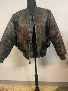 Camo Flight Jacket