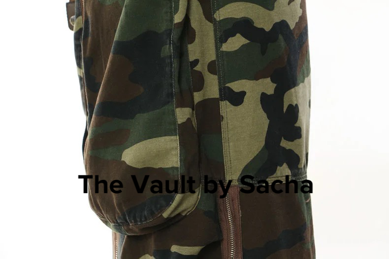 Camouflage pocket skirt