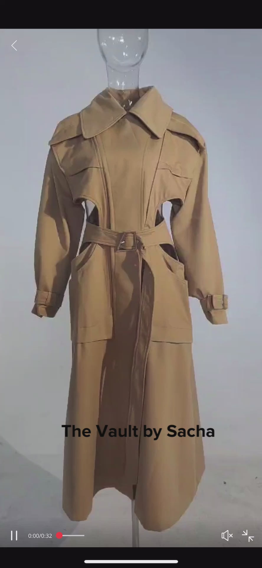 Cut out trench