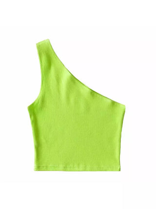 One Shoulder Tank Top | FINAL SALE - The Vault by Sacha