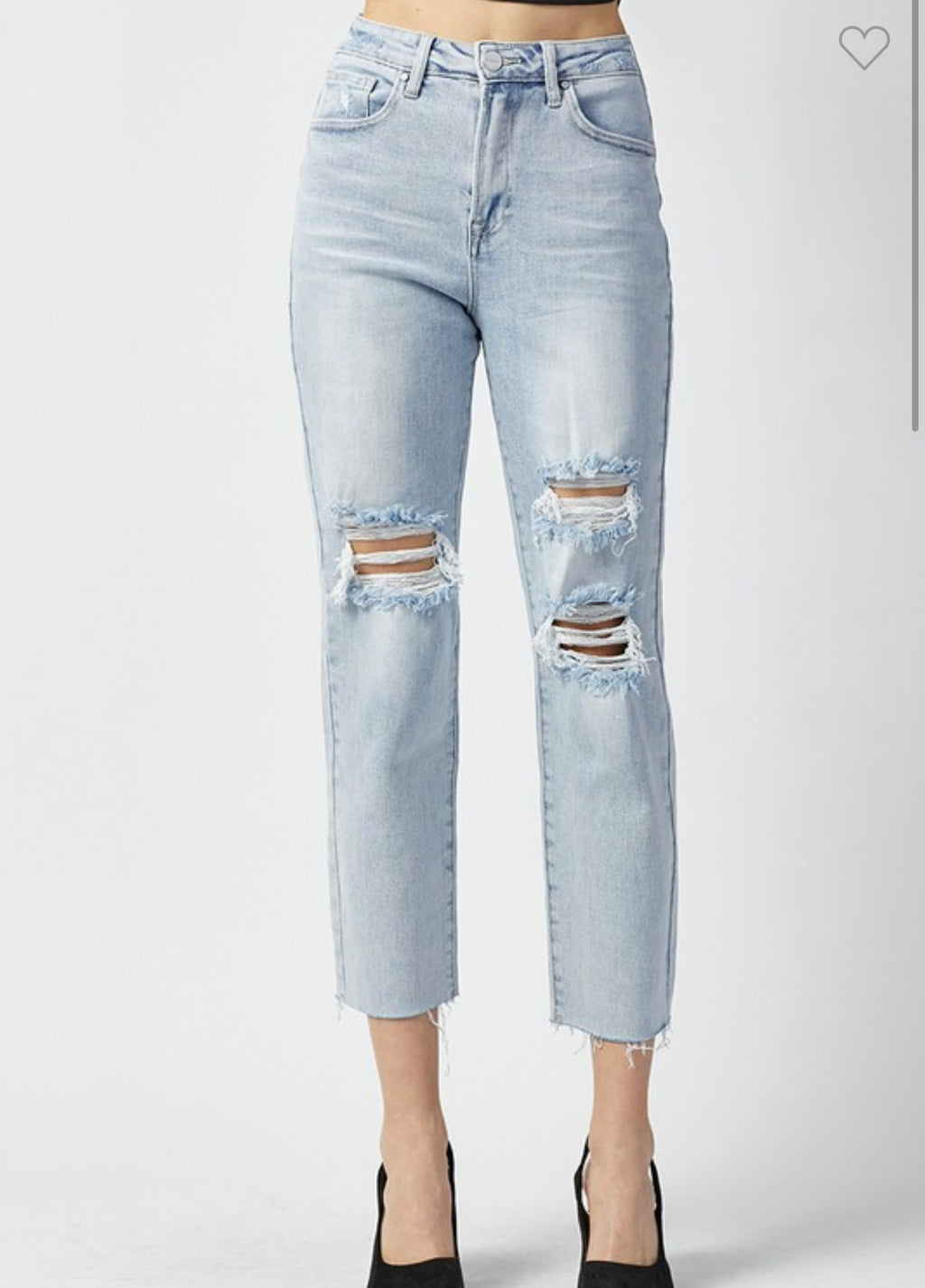 Flap Pocket Stretch Boyfriend Jeans - The Vault by Sacha