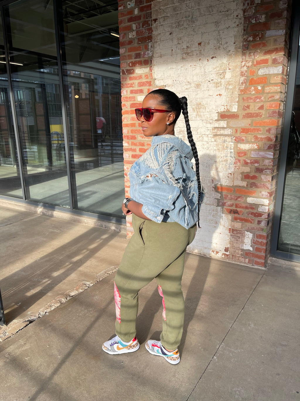 Super distressed denim jacket - The Vault by Sacha