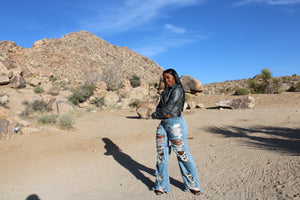 Desperado Distressed Leather Jacket
