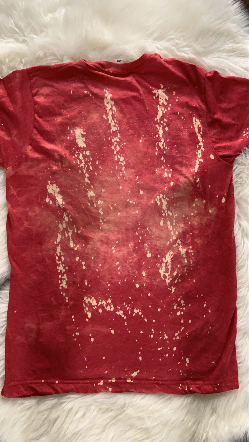 AC/DC Red Vintage Graphic Tee | FINAL SALE - The Vault by Sacha