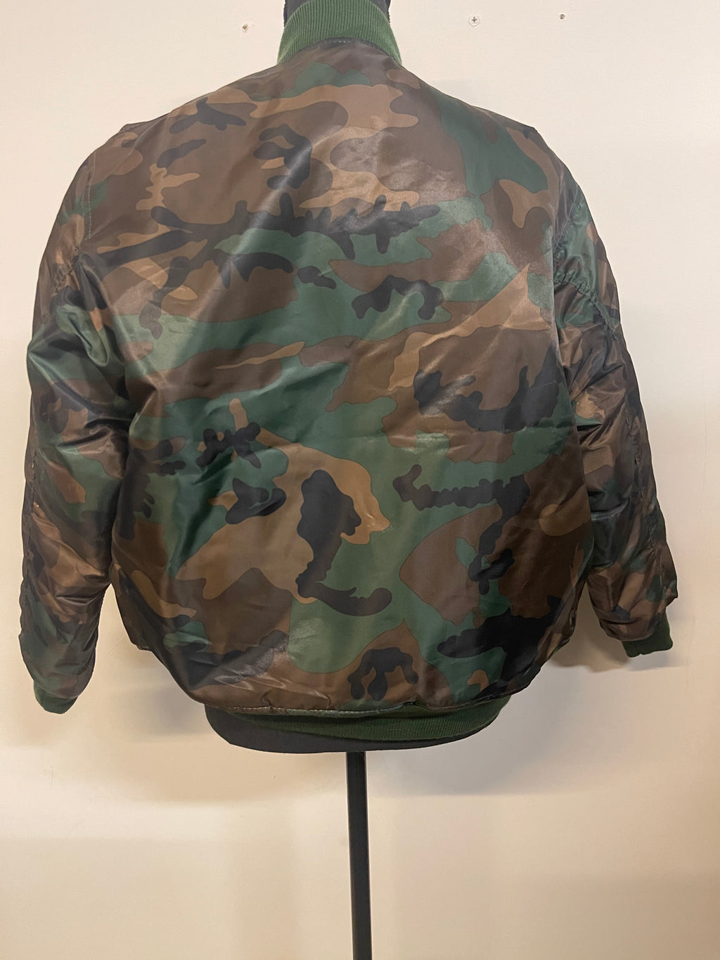 Camo Flight Jacket Bomber - The Vault by Sacha