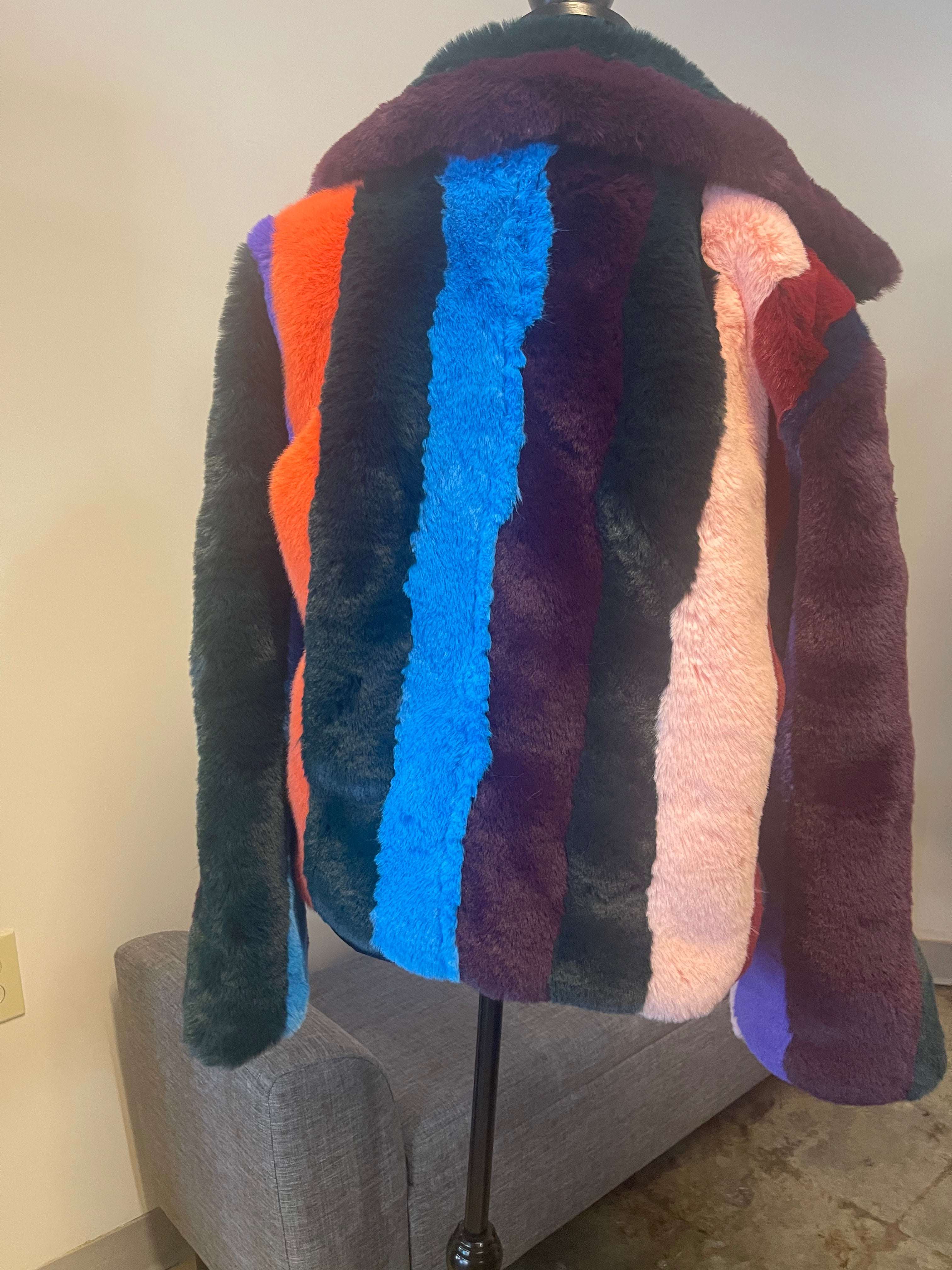 Rainbow fur