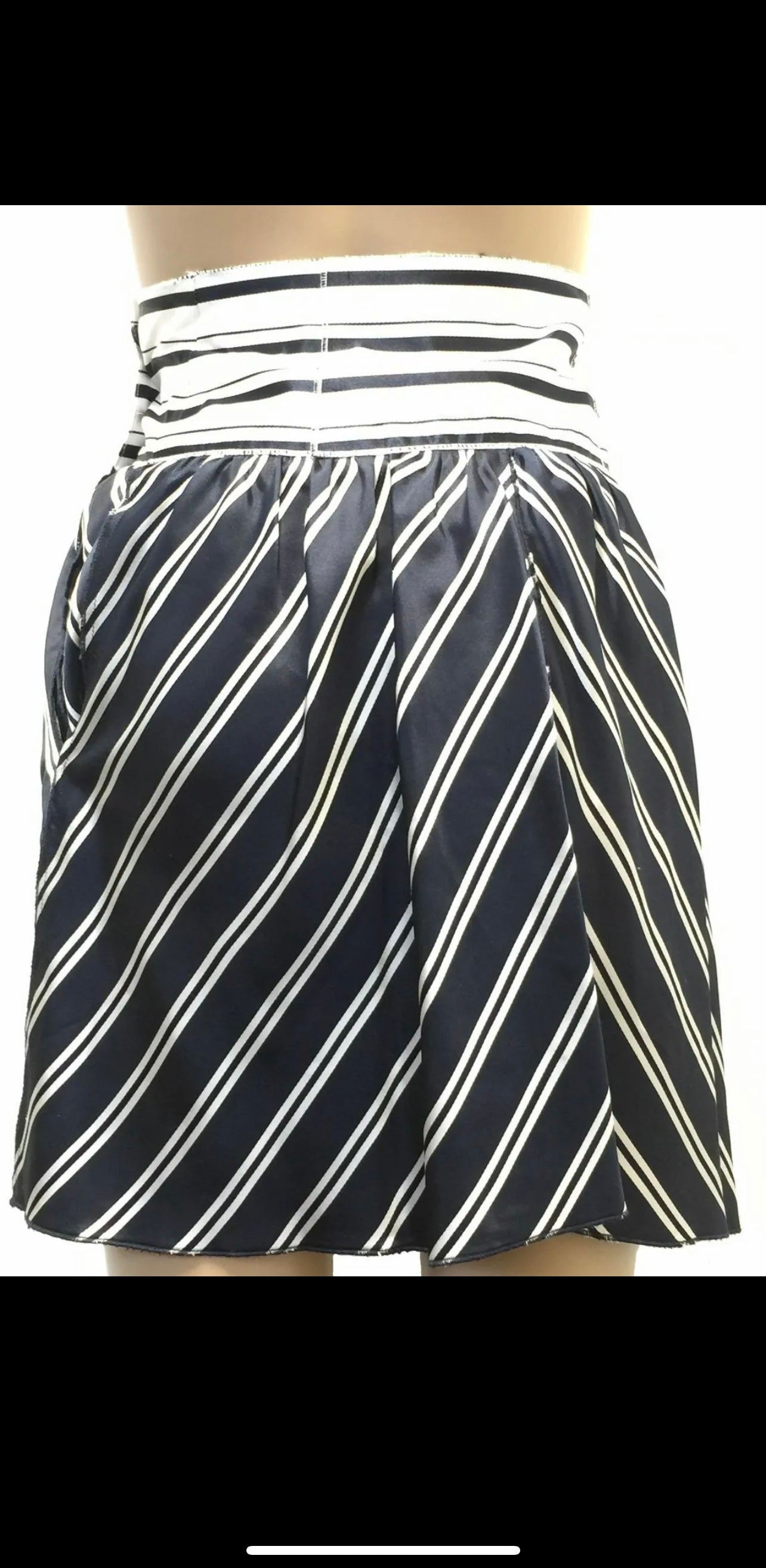 Dolce and Gabbana Stripe Skirt