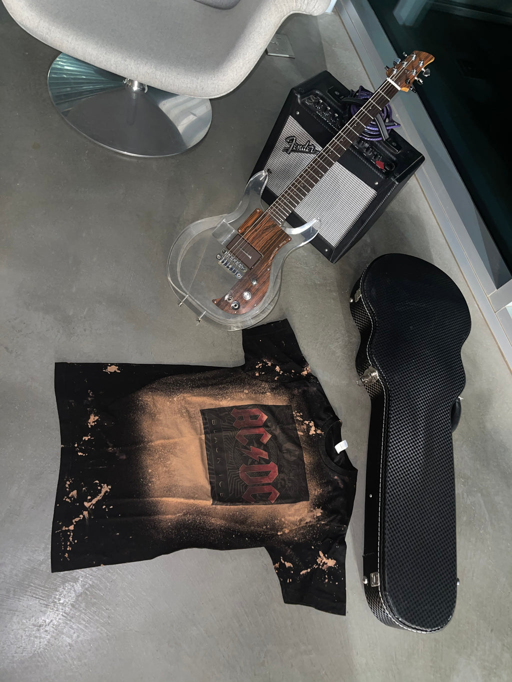 AC/DC Black Vintage Tee | FINAL SALE - The Vault by Sacha