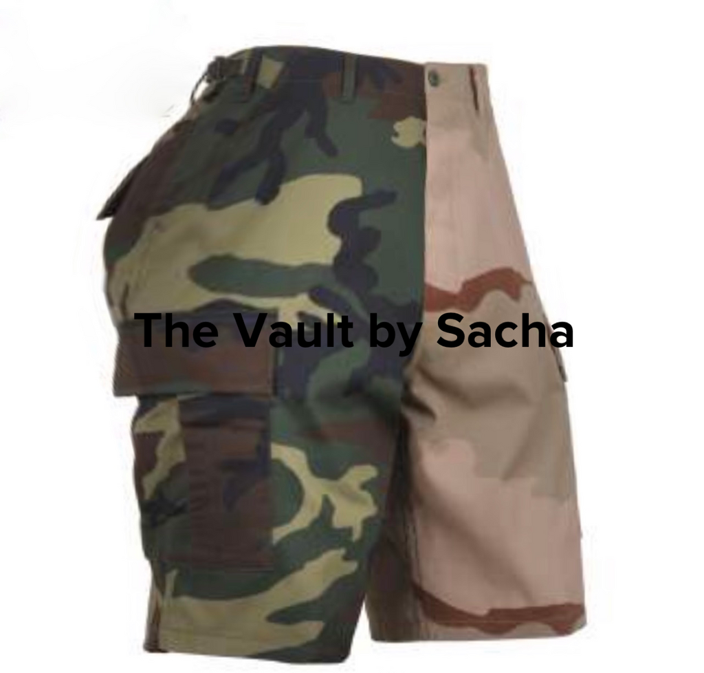 Two Tone Shorts - The Vault by Sacha