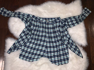 Plaid Shorts w. Faux Tie Shirt | FINAL SALE - The Vault by Sacha