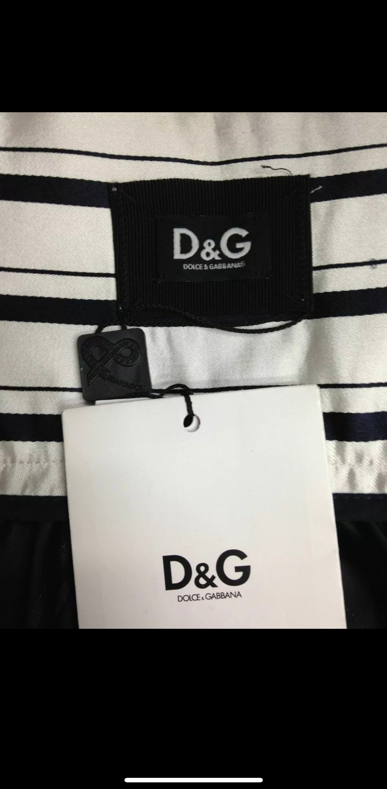 Dolce and Gabbana Stripe Skirt - The Vault by Sacha