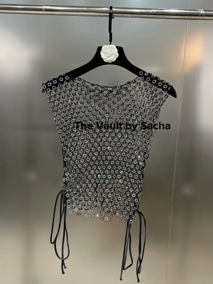 Crystal Mesh Top - The Vault by Sacha