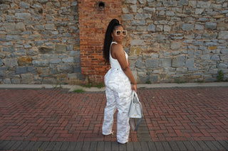 White High Waisted Camo - The Vault by Sacha