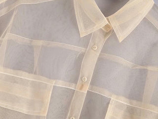 Sheer Elegance Top-Black - The Vault by Sacha