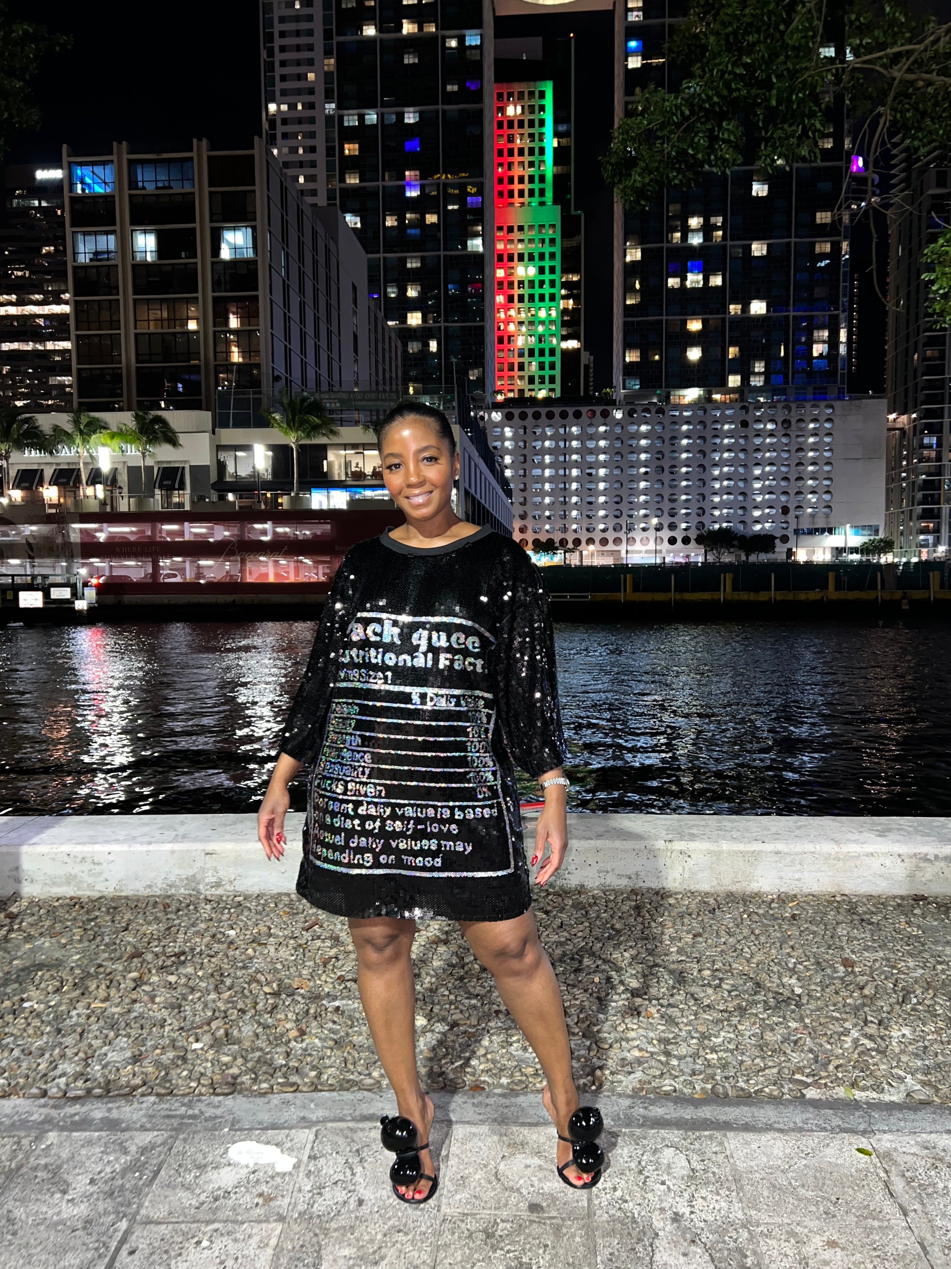 Black Queen Nutrition Facts Dress