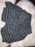 Plaid Shorts w. Faux Tie Shirt | FINAL SALE - The Vault by Sacha