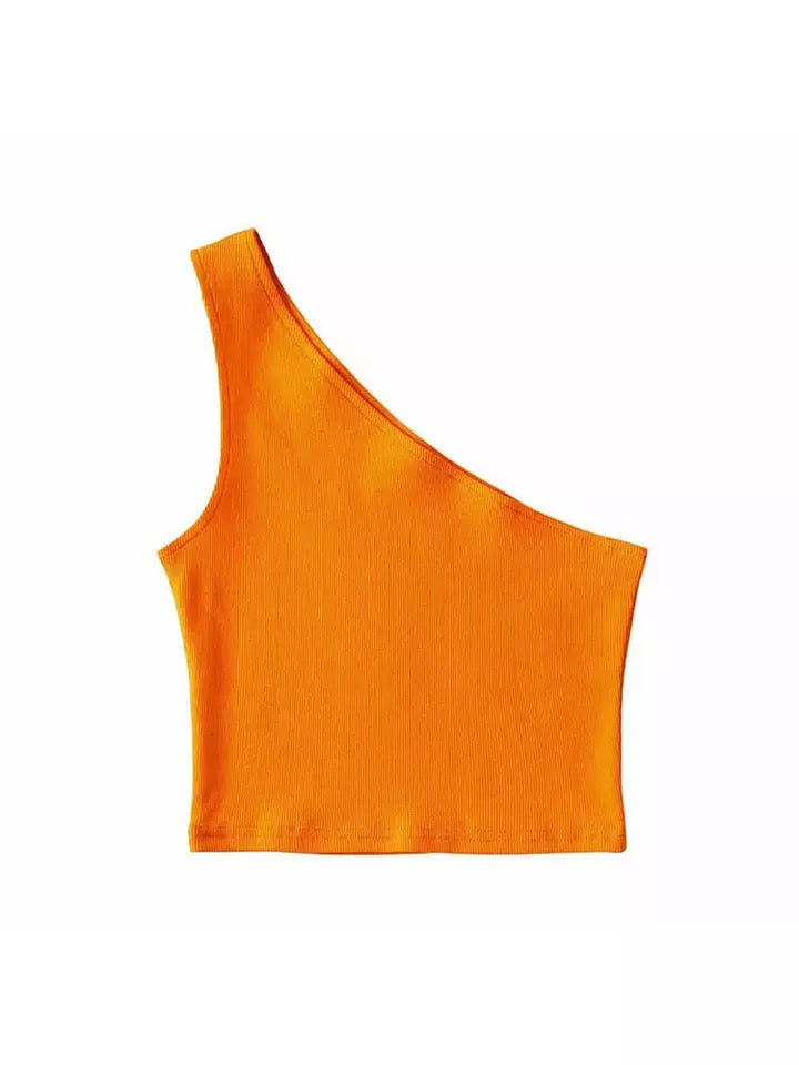 One Shoulder Tank Top | FINAL SALE - The Vault by Sacha