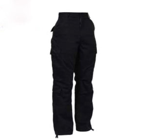 Black cargo pants