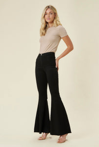 Black Flare Jeans (Ships 12/17)