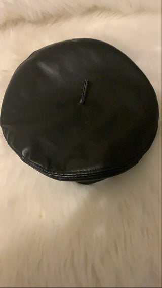PU Beret w/Antenna - The Vault by Sacha