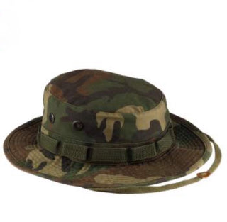 Camoflauge HAT w/ chin strap - The Vault by Sacha