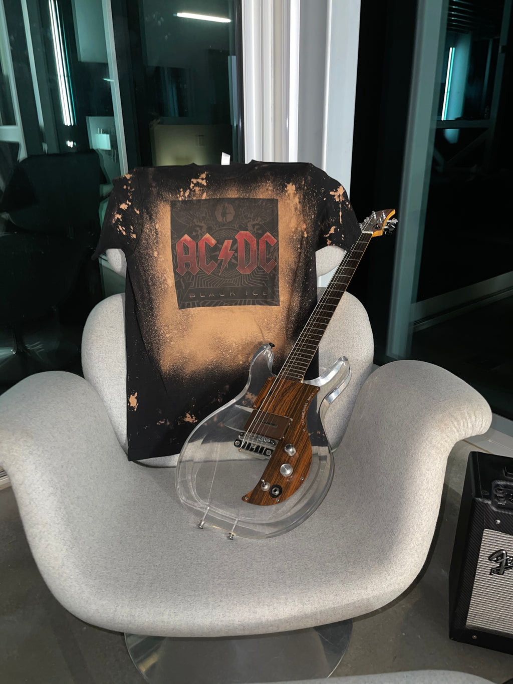 AC/DC Black Vintage Tee | FINAL SALE - The Vault by Sacha