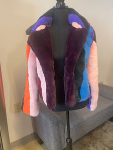 Rainbow fur