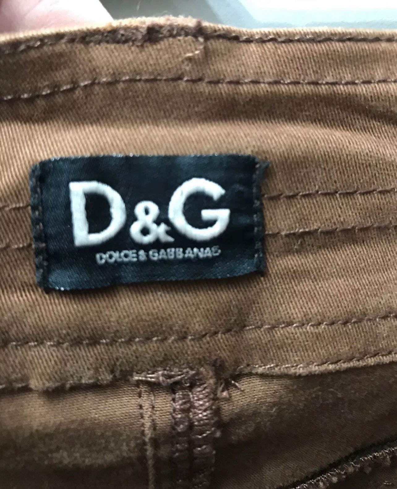 Dolce and Gabbana Brown Skirt