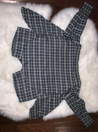 Plaid Shorts w. Faux Tie Shirt | FINAL SALE - The Vault by Sacha