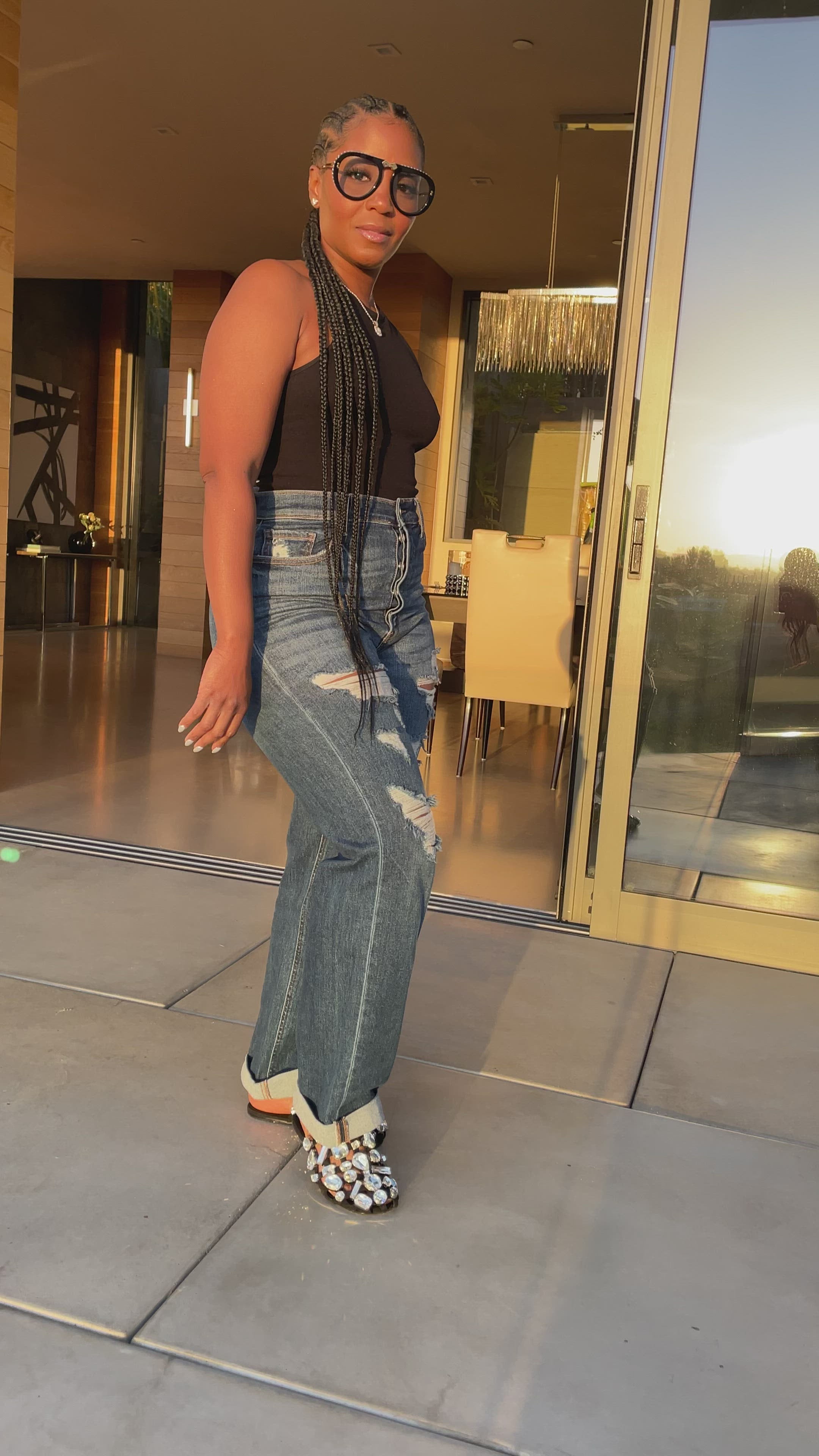 Cuff him Jeans