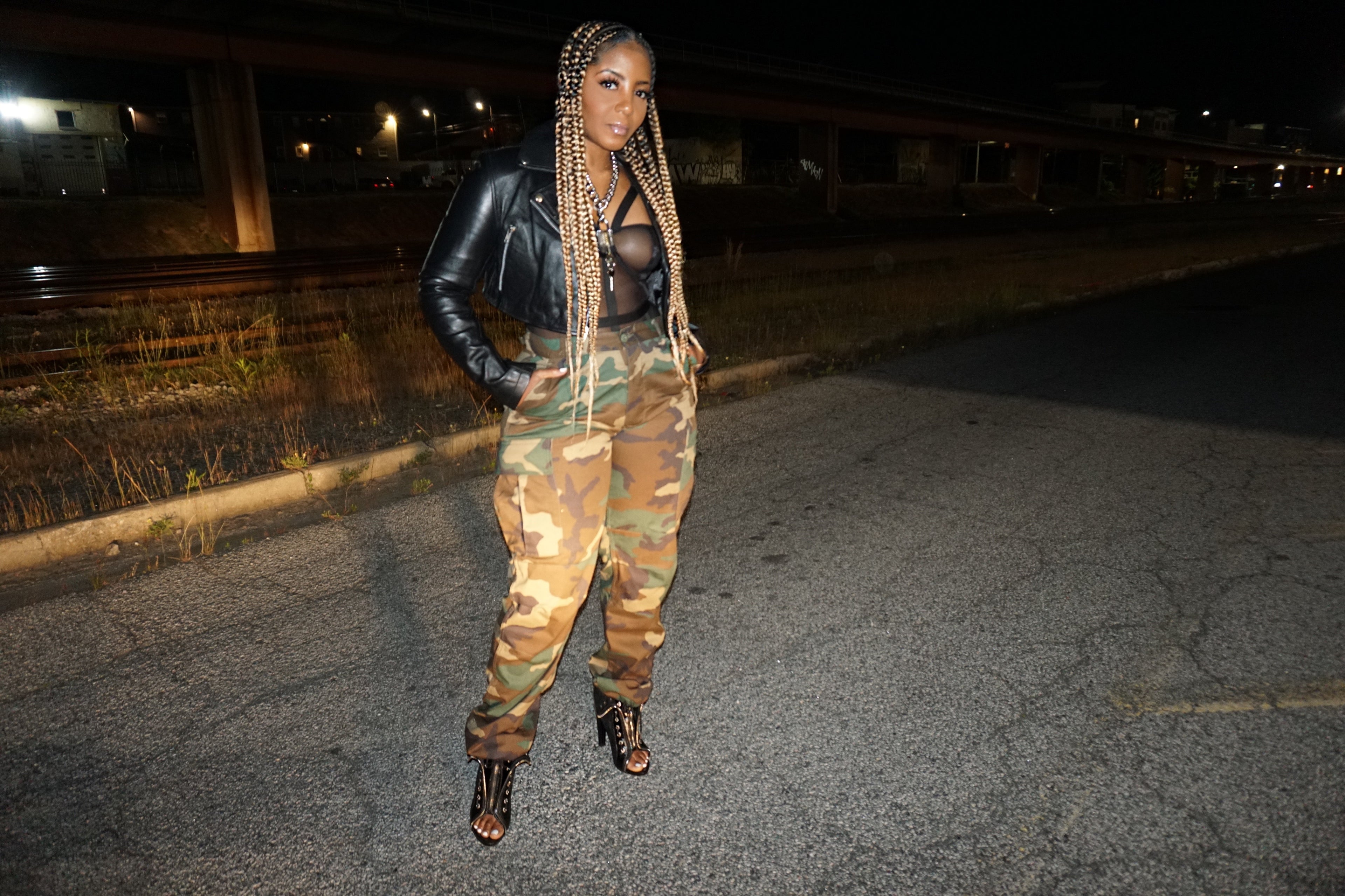 High Waisted Cargo Pants - The Vault by Sacha