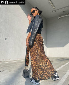 Sheer Leopard dress