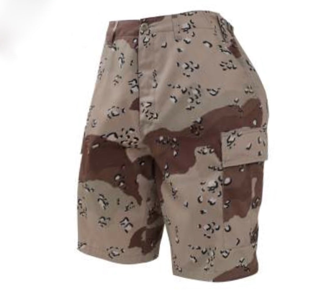 Leopard Spotted Camo Shorts - The Vault by Sacha