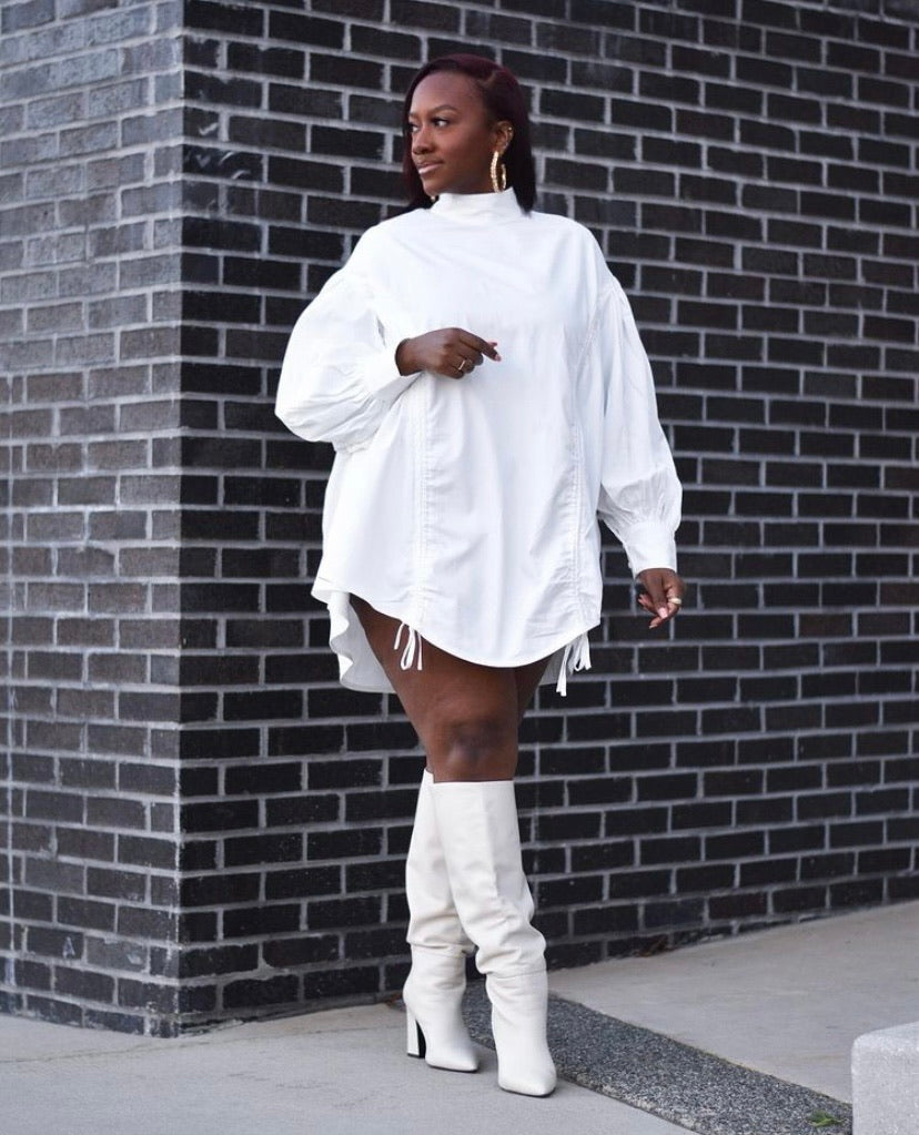 Runched Shirt/Dress