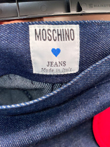 Moschino Heart Shaped Pencil Skirt