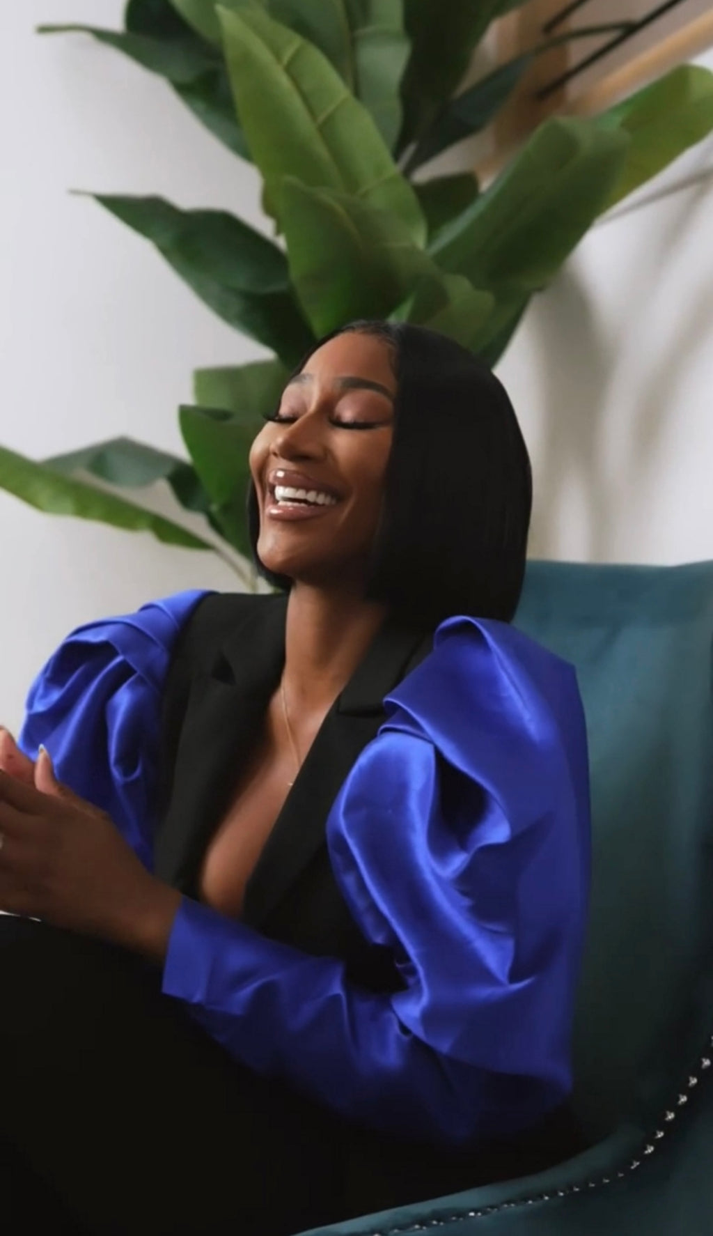 Blue Magic Blazer- final sale final few - The Vault by Sacha