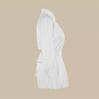 Split Back Button Up Shirt - The Vault by Sacha