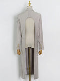 Backless Blazer - Tan | FINAL SALE - The Vault by Sacha