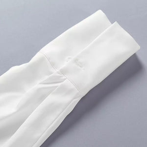 Split Back Button Up Shirt